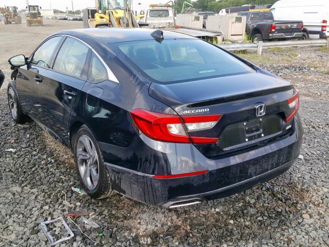 1HGCV2F50JA008352 - 2018 HONDA ACCORD EXL BLACK photo 3