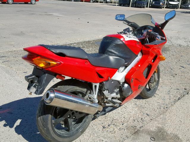 JH2RC4604XM101341 - 1999 HONDA VFR800 F1 RED photo 4