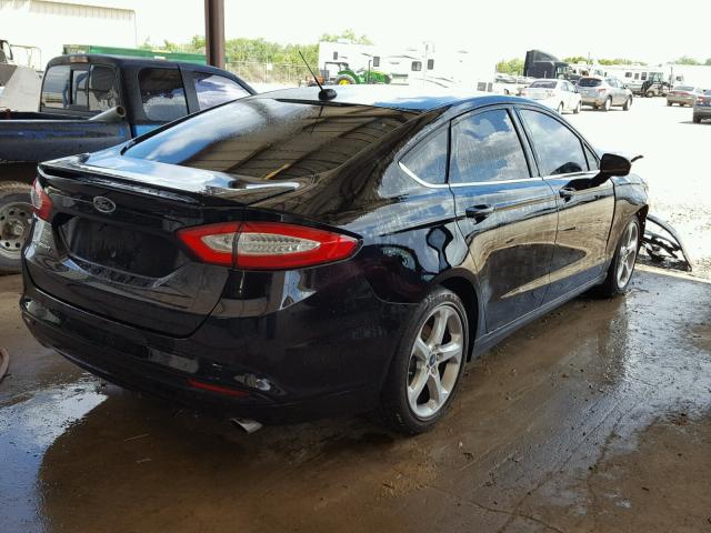 3FA6P0G73GR279176 - 2016 FORD FUSION S BLACK photo 4