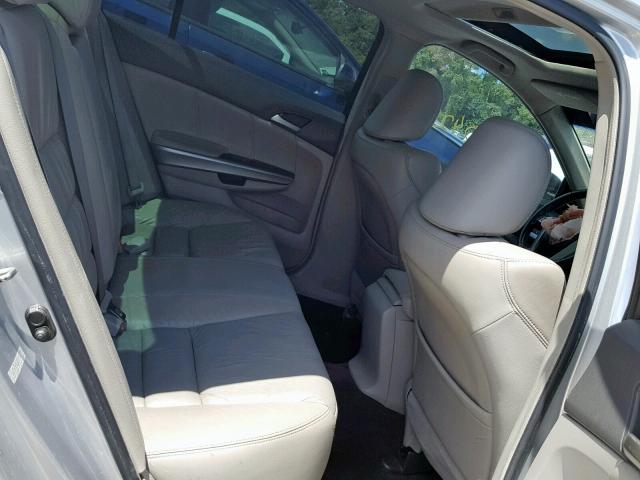 1HGCP36838A041933 - 2008 HONDA ACCORD EXL SILVER photo 6