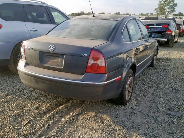 WVWRH63B04P009665 - 2004 VOLKSWAGEN PASSAT GLX 蓝色 照片 4