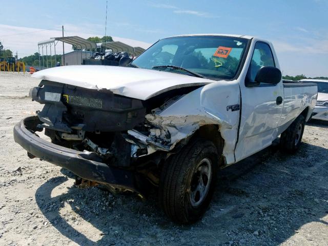 2FTRF17264CA46899 - 2004 FORD F-150 HERI WHITE photo 2