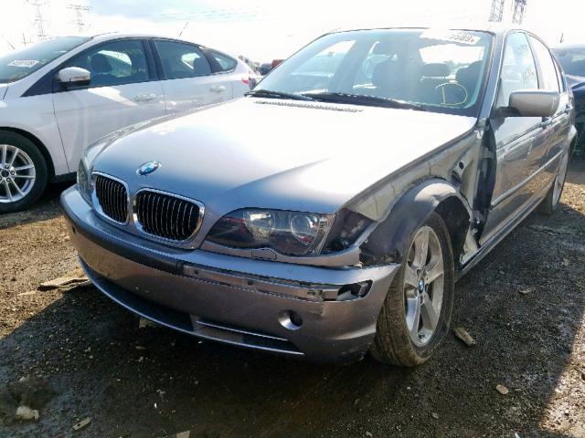 WBAEW53404PN35002 - 2004 BMW 330 XI GRAY photo 2