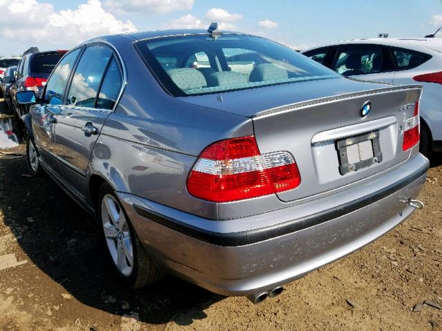 WBAEW53404PN35002 - 2004 BMW 330 XI GRAY photo 3