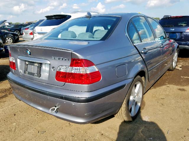 WBAEW53404PN35002 - 2004 BMW 330 XI GRAY photo 4