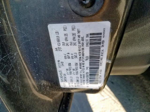 1D7HL48N24S566758 - 2004 DODGE DAKOTA QUA GRAY photo 10