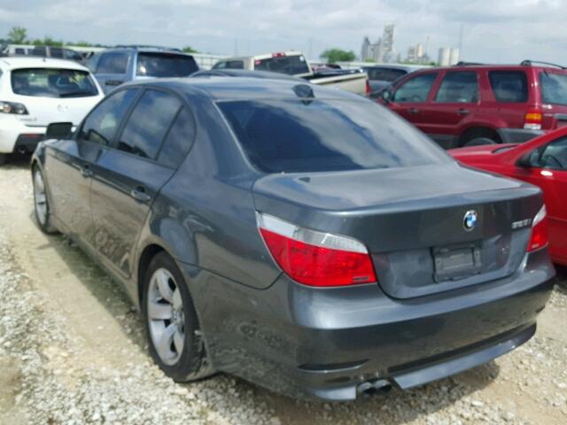 WBANA53564B849483 - 2004 BMW 525 I CHARCOAL photo 3