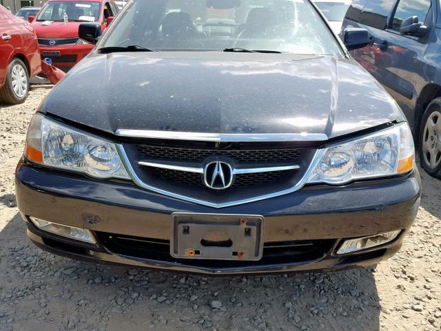 19UUA56702A032722 - 2002 ACURA 3.2TL BLACK photo 9