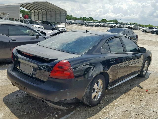 2G2WP582481190074 - 2008 PONTIAC GRAND PRIX BLACK photo 4