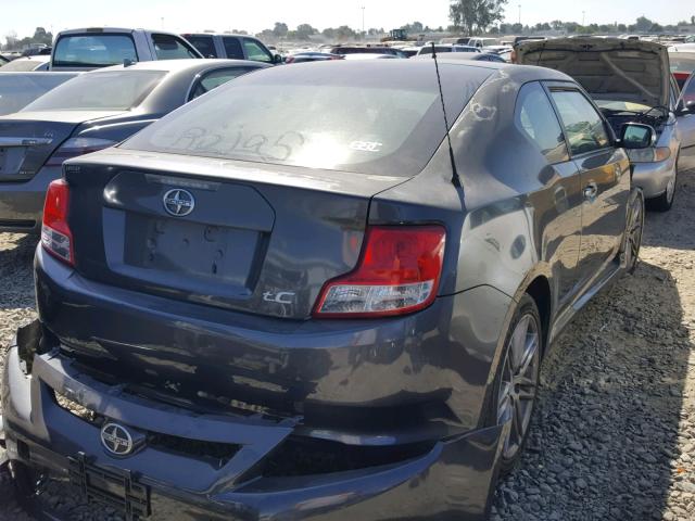 JTKJF5C78B3011332 - 2011 TOYOTA SCION TC ნაცრისფერი ფოტო 4