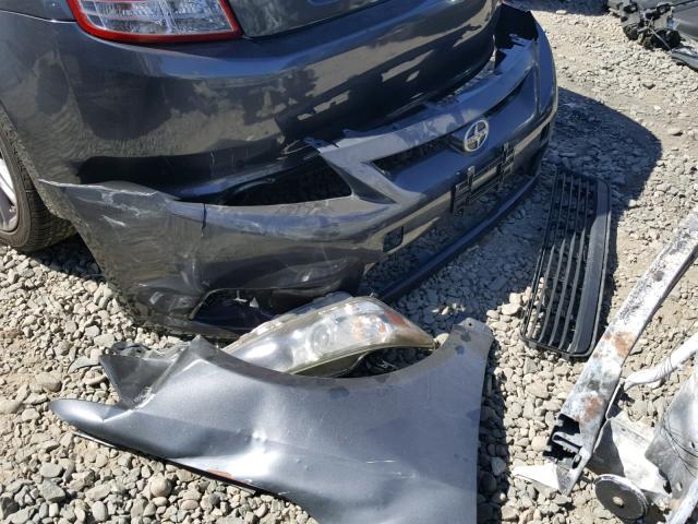 JTKJF5C78B3011332 - 2011 TOYOTA SCION TC ნაცრისფერი ფოტო 9