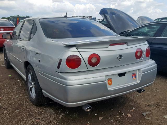 2G1WP521159220309 - 2005 CHEVROLET IMPALA SS SILVER photo 3