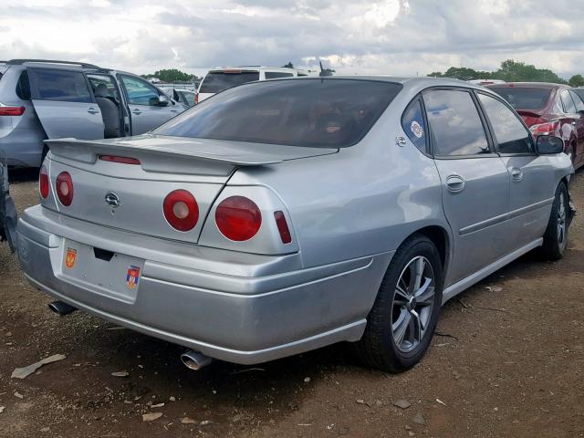 2G1WP521159220309 - 2005 CHEVROLET IMPALA SS SILVER photo 4