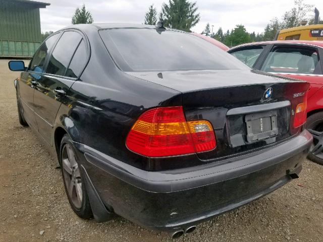 WBAEU33474PR09986 - 2004 BMW 325 XI BLACK photo 3