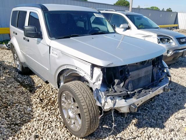 1D4PU4GX0BW517685 - 2011 DODGE NITRO HEAT SILVER photo 1