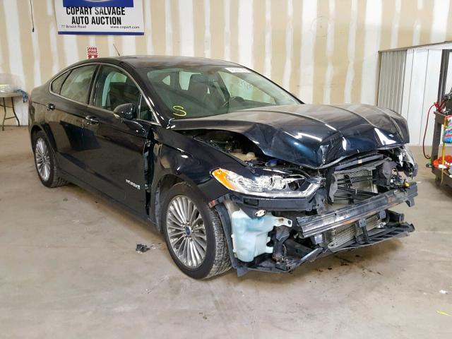 3FA6P0RU7ER153712 - 2014 FORD FUSION TIT GREEN photo 1