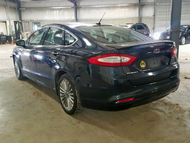 3FA6P0RU7ER153712 - 2014 FORD FUSION TIT GREEN photo 3