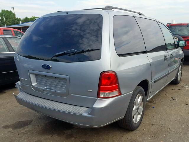 2FMZA51637BA01295 - 2007 FORD FREESTAR S SILVER photo 4