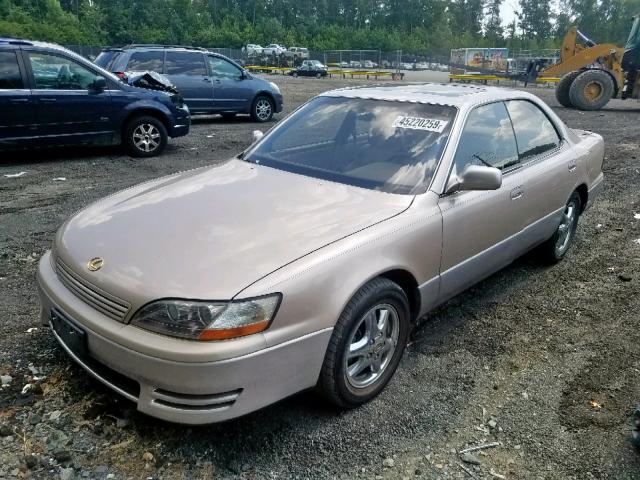 JT8GK13T6S0091037 - 1995 LEXUS ES 300 BEIGE photo 2