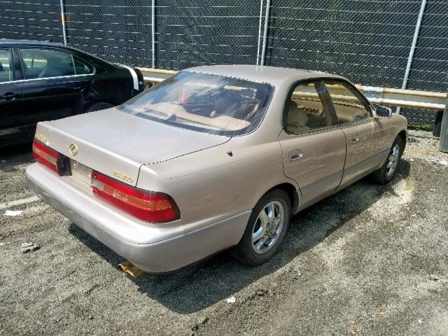 JT8GK13T6S0091037 - 1995 LEXUS ES 300 BEIGE photo 4