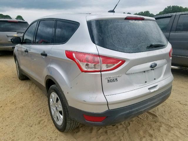 1FMCU0F77GUA81048 - 2016 FORD ESCAPE S GRAY photo 3