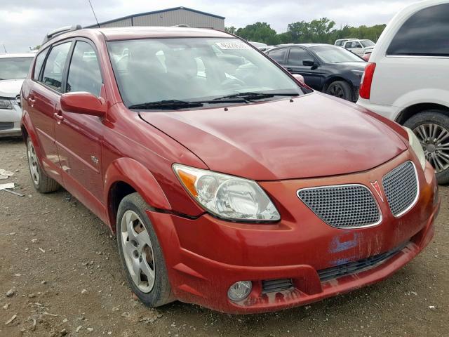 5Y2SL63815Z409082 - 2005 PONTIAC VIBE RED photo 1