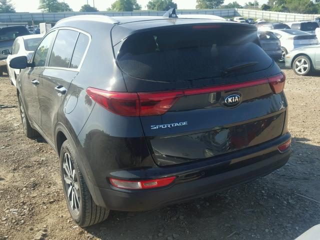 KNDPN3AC3H7048248 - 2017 KIA SPORTAGE E BLACK photo 3