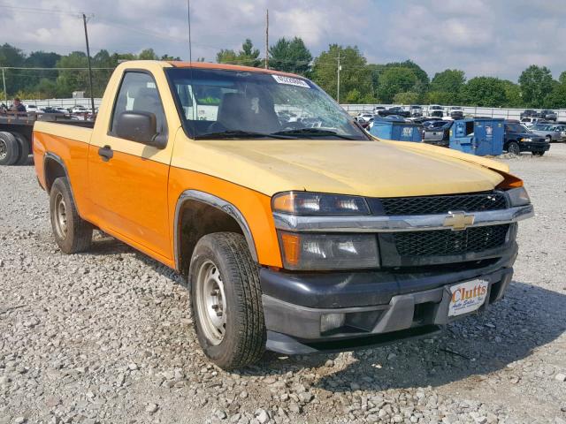 1GCCSBF9XC8155315 - 2012 CHEVROLET COLORADO ORANGE photo 1