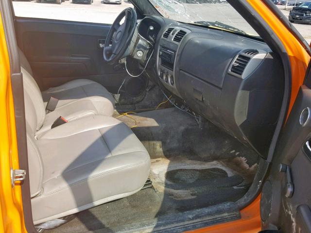 1GCCSBF9XC8155315 - 2012 CHEVROLET COLORADO ORANGE photo 5