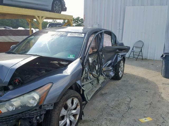 1HGCP26868A091381 - 2008 HONDA ACCORD EXL GRAY photo 10