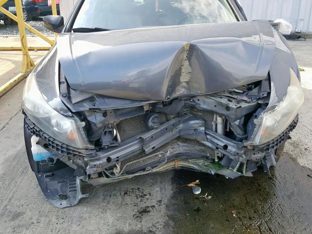 1HGCP26868A091381 - 2008 HONDA ACCORD EXL GRAY photo 9