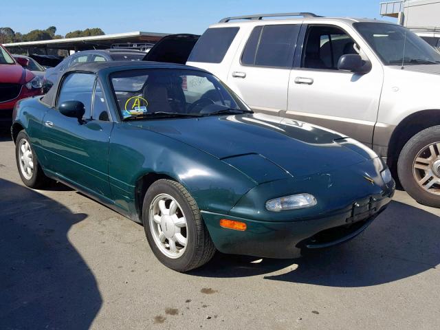 JM1NA3513M0230949 - 1991 MAZDA MX-5 MIATA GREEN photo 1