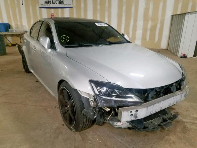 JTHBE262375016669 - 2007 LEXUS IS 350 SILVER photo 1