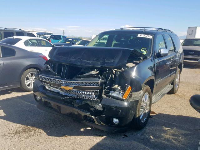 1GNFC33009R256069 - 2009 CHEVROLET TAHOE C150 BLACK photo 2