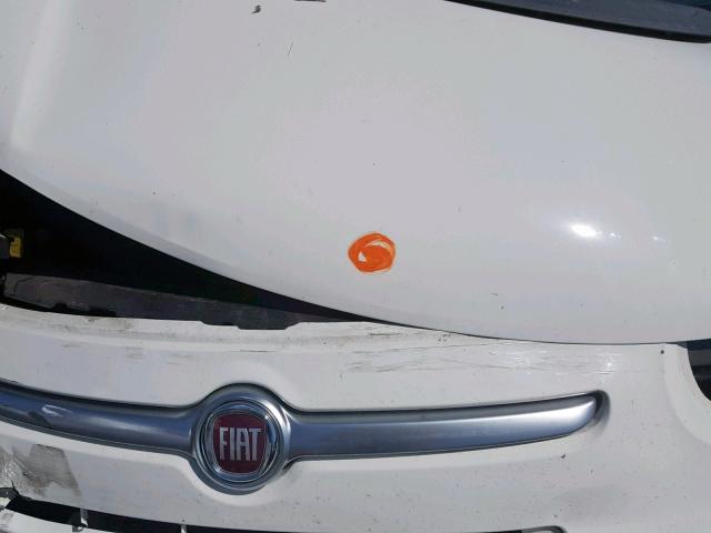 ZFBCFADH3EZ016670 - 2014 FIAT 500L TREKK WHITE photo 7