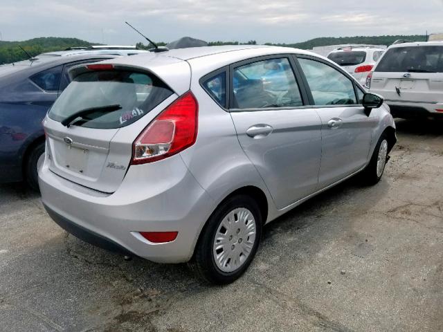 3FADP4TJ8FM223424 - 2015 FORD FIESTA S SILVER photo 4