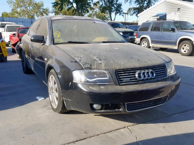 WAUCD64B54N087495 - 2004 AUDI A6 S-LINE BLACK photo 1