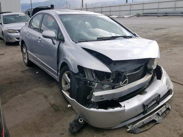 1HGFA16807L142465 - 2007 HONDA CIVIC EX SILVER photo 1