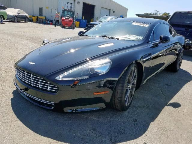 SCFHDDAJ4AAF00250 - 2010 ASTON MARTIN RAPIDE BLACK photo 2