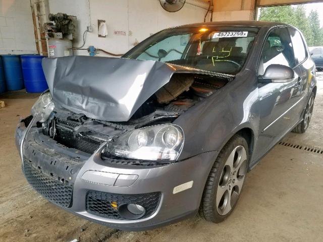 WVWFV71K56W080518 - 2006 VOLKSWAGEN NEW GTI GRAY photo 2