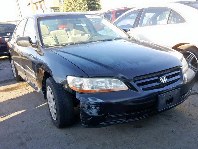 JHMCG55432C035312 - 2002 HONDA ACCORD LX BLACK photo 1