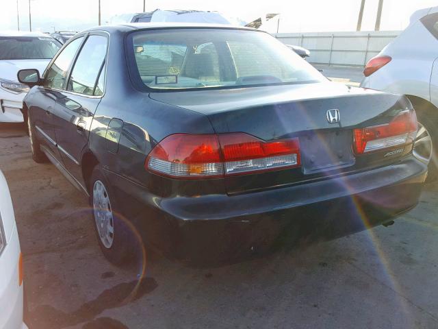 JHMCG55432C035312 - 2002 HONDA ACCORD LX BLACK photo 3