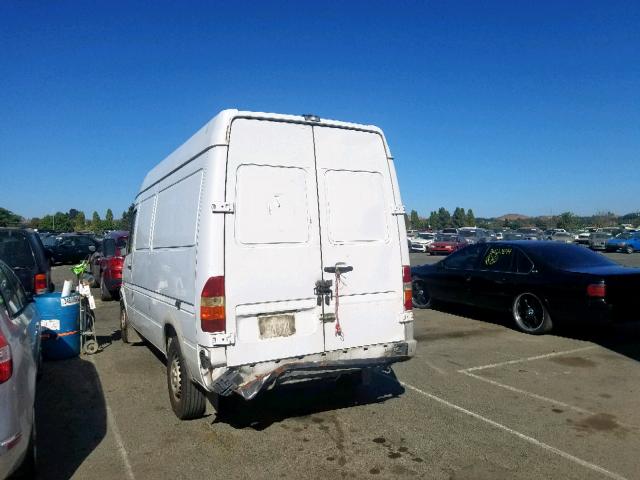 WD2PD644045672828 - 2004 DODGE SPRINTER WHITE photo 3