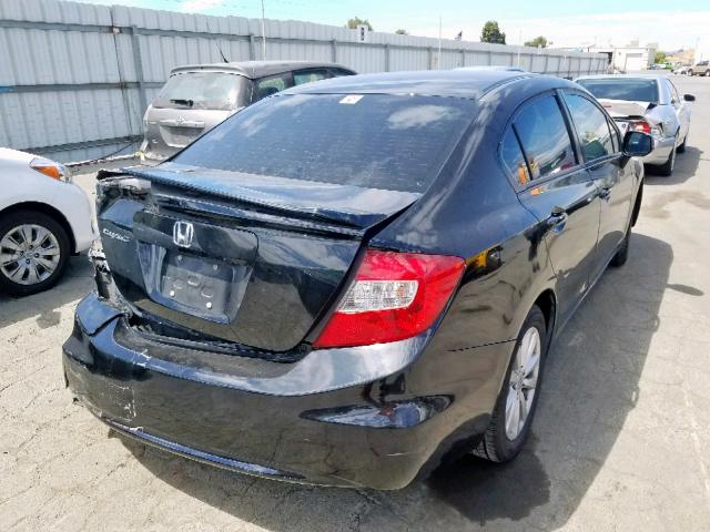 19XFB2F97CE300457 - 2012 HONDA CIVIC EXL 黑色 照片 4