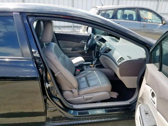 19XFB2F97CE300457 - 2012 HONDA CIVIC EXL 黑色 照片 5