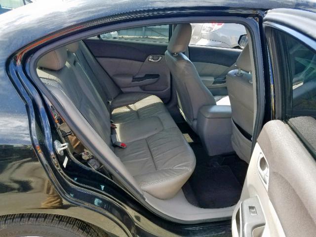 19XFB2F97CE300457 - 2012 HONDA CIVIC EXL 黑色 照片 6