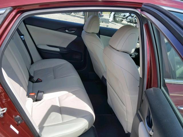 19XZE4F97KE004899 - 2019 HONDA INSIGHT TO BURGUNDY photo 6