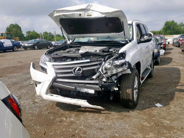 JTJBM7FX0H5172034 - 2017 LEXUS GX WHITE photo 9