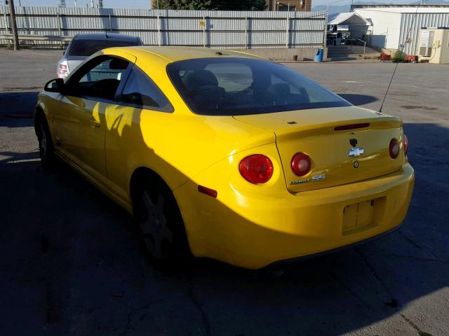 1G1AM15B167765610 - 2006 CHEVROLET COBALT SS YELLOW photo 3