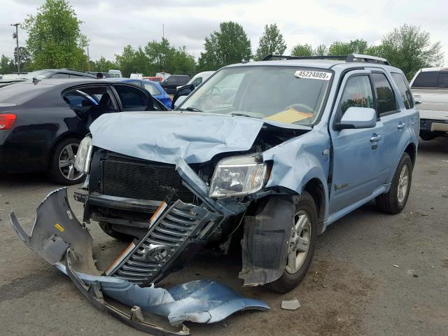 4M2CU39H18KJ20752 - 2008 MERCURY MARINER HE BLUE photo 2